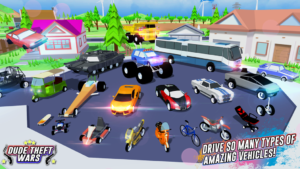 Dude Theft Wars Mod APK [All Characters Unlocked] 3